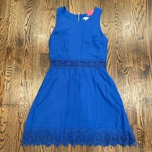 NWT Exhilaration Royal Blue Dress
